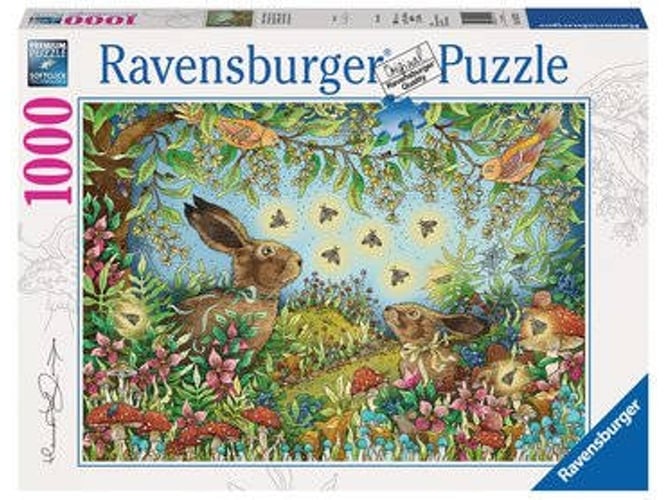 Puzzle RAVENSBURGUER Nocturnal Forest Magic (1000 Piezas)