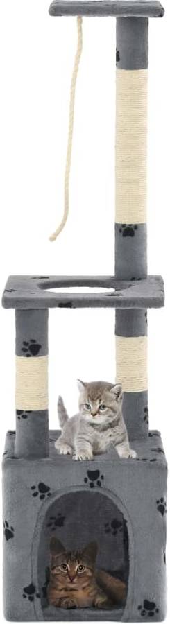 Rascador Árbol VIDAXL Sisal Gris (109 cm)