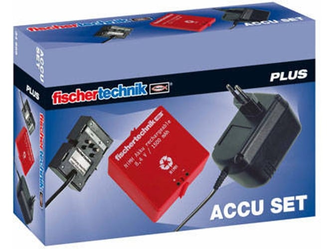 Fischertechnik Accu Set – pack de batería recargable y cargador 220v generica 34969 negro