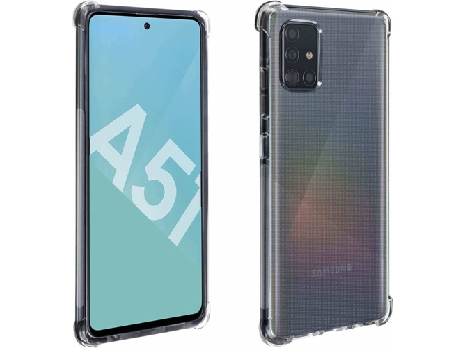 Carcasa Samsung Galaxy A51 AKASHI Flexible Transparente