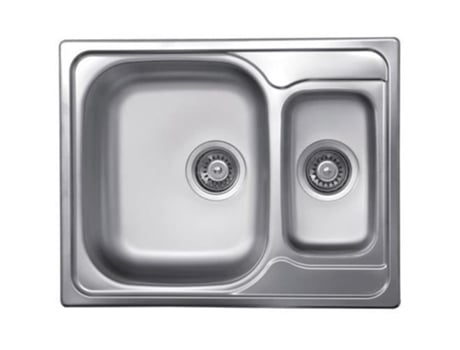 Elleci especial 250 gris acero inoxidable 2 tazones 340 x 410 mm 19 cm 170 x 300 mm