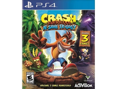 Juego PS4 Crash Bandicoot N Sane Trilogy