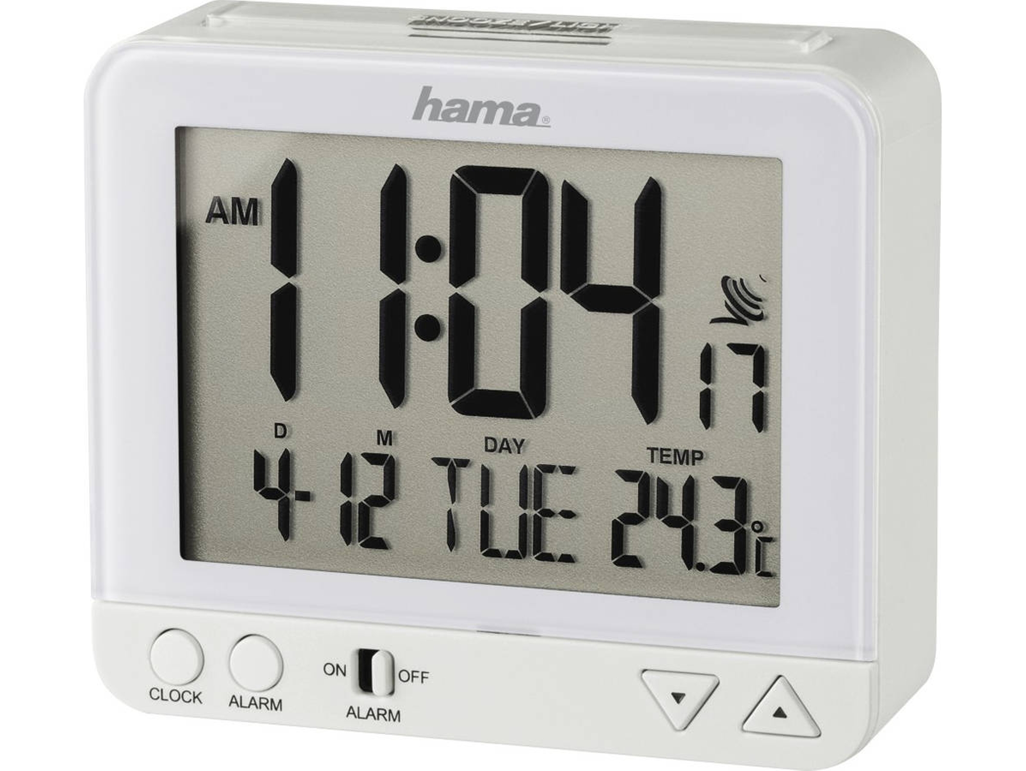 Hama  Reloj digital con radio (radio despertador digital