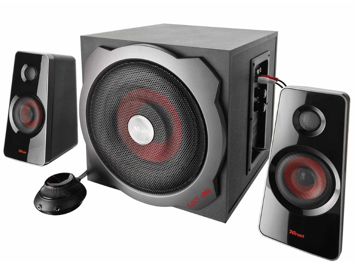 Altavoces 2.1 TRUST GXT 38 Tytan (PC y Consolas - 120 W)