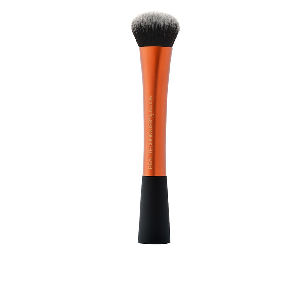 Real Techniques Pincel maquillaje facial experto para base el color del empaque y mango puede variar brush