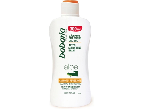 After Sun BABARIA Bálsamo Efeito Calmante y Refrescante Aloe Vera (300 ml)