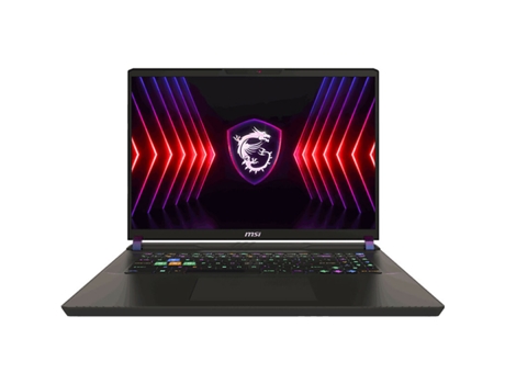 Laptop MSI Vector 17HX-234 (Negro - 16 GB RAM - 32 GB RAM - 1 TB SSD - 17 - Qwerty Español - Intel Core i7 - Intel - Nvidia Geforce RTX 4060)