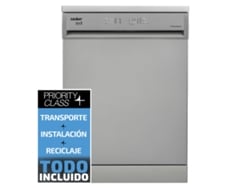 Lavavajillas 60 cm SAUBER SERIE 1-DW6103X V e 12 cubiertos inox