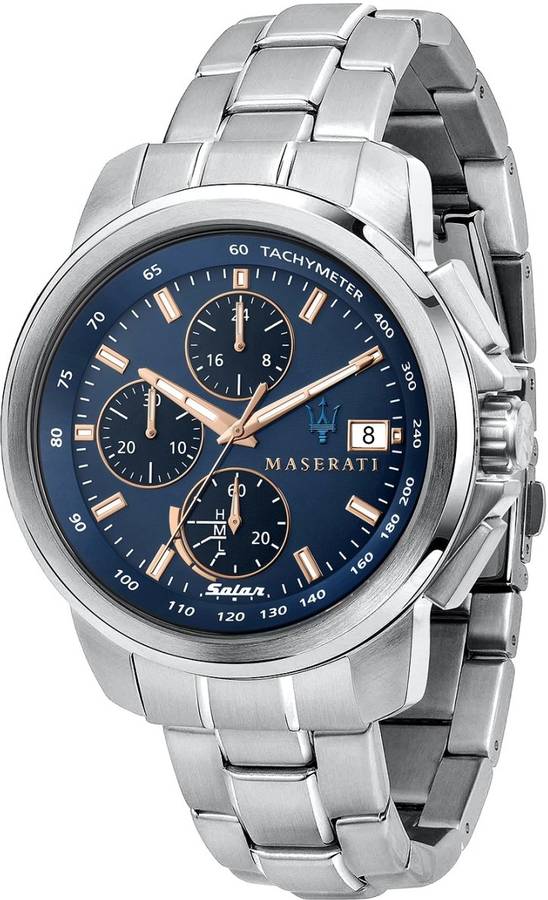 Reloj MASERATI Hombre (Acero Inoxidable - Plateado)