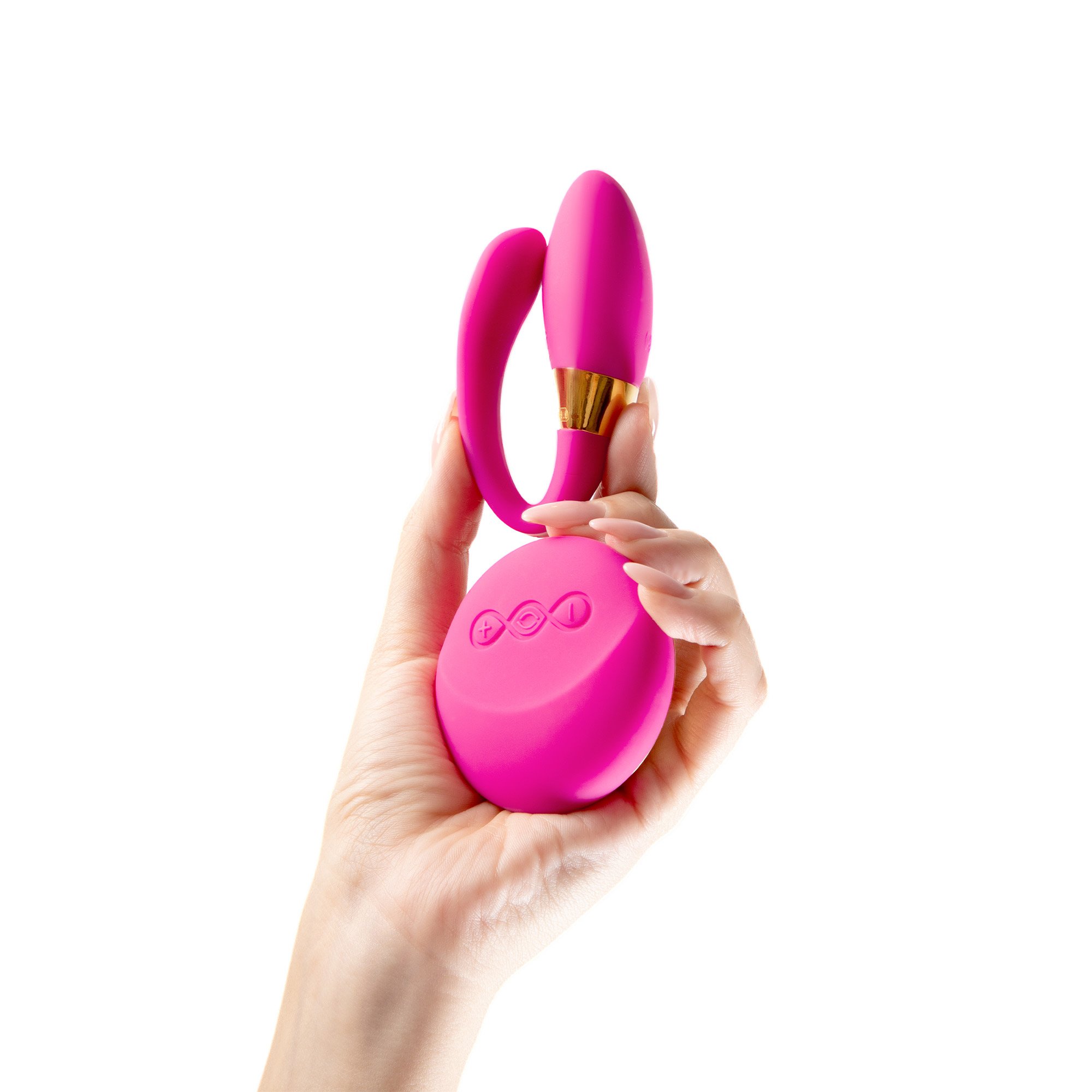 Vibrador LELO Tiani 2 Cerise Masajeador para Parejas (Mando A Distancia)