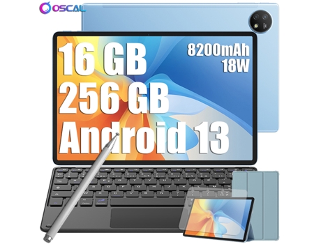 Tablet OSCAL Pad 16 Teclado K1 (10.51'' - 16 GB - 256 GB - Azul)