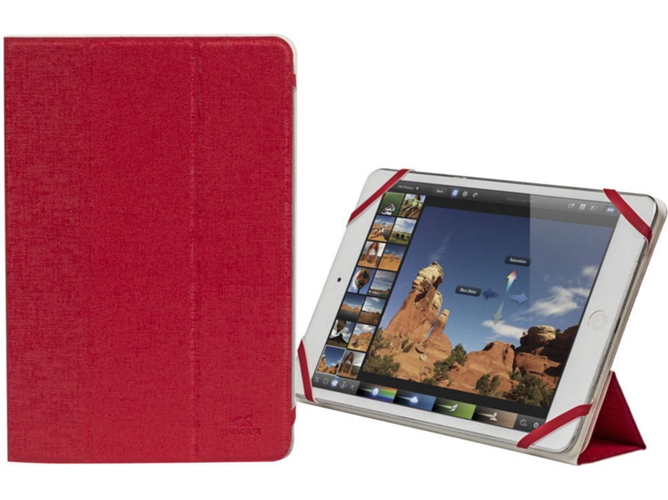 Funda Tablet Universal 8'' RIVACASE Rojo