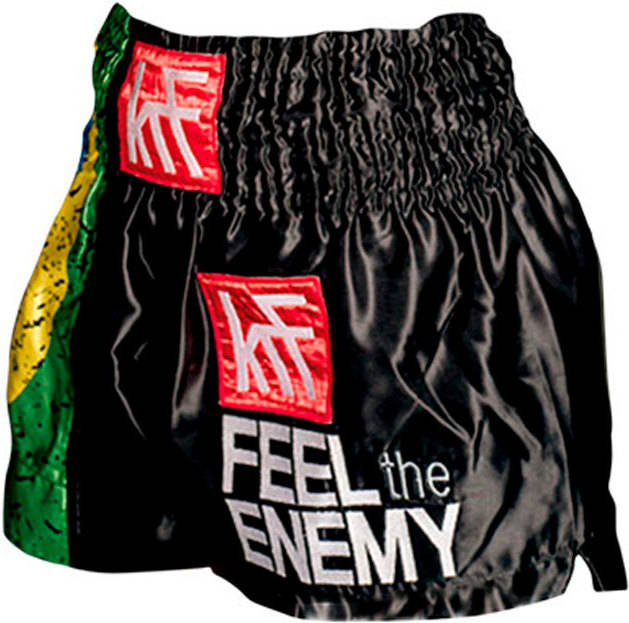 Krf Dc Short thaibandera brasil venda boxeo adultos unisex pantalones cortos feel the enemy multicolor