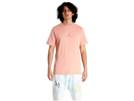 Camiseta de Hombre JORDAN Corta Jumpman Rosa (L)