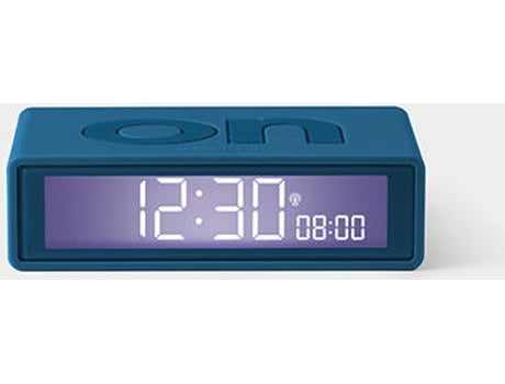 Reloj Despertador LEXON Flip+ (Digital - Azul)