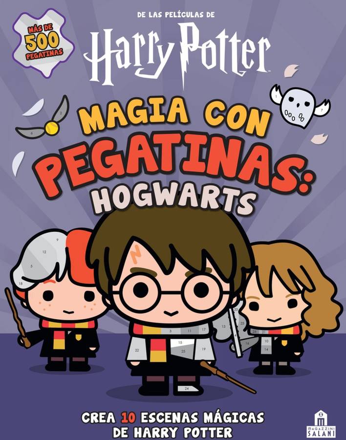 Libro Magia Con Pegatinas: Hogwarts de Potter Harry (Español)