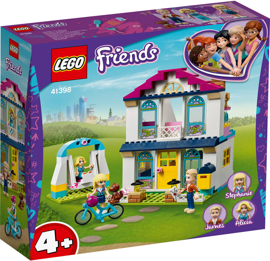 LEGO Friends: La Casa de Stephanie (Edad Mínima: ‍4 - 170 Piezas)