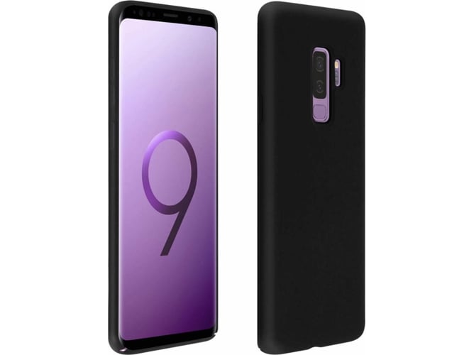 Carcasa Samsung Galaxy S9+ AVIZAR Silicona Negro