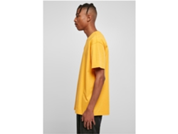 Camiseta para Hombre URBAN CLASSICS (S - Algodón - Amarillo)