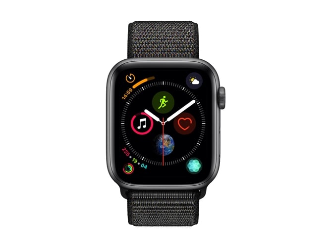 APPLE Watch Series 4 44mm loop gris espacial, negro