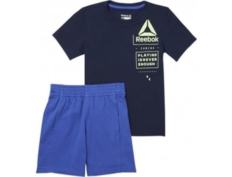 Conjunto Unisex REEBOK Sets B Es Set Marino (S)