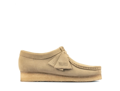 Zapatos CLARKS Wallabee. Maple Suede (Beige - EU-36)