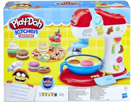 Plastilina Playdoh Batedeira de sobremesas kitchen creations edad 3 años hasbro original batidora postres juguete