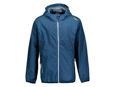 Abrigo para Hombre CMP Rain Fix Hood Azul para Montaña (14 Años)