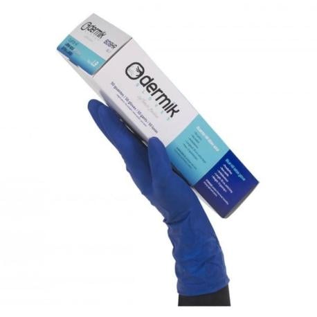 Mibricoplus Guante Desechable latex extra hr azul 6018hr talla s7