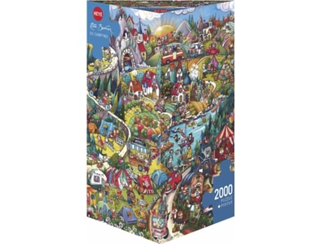 Puzzle 2000 Pcs Berman Go Camping! (9 años)