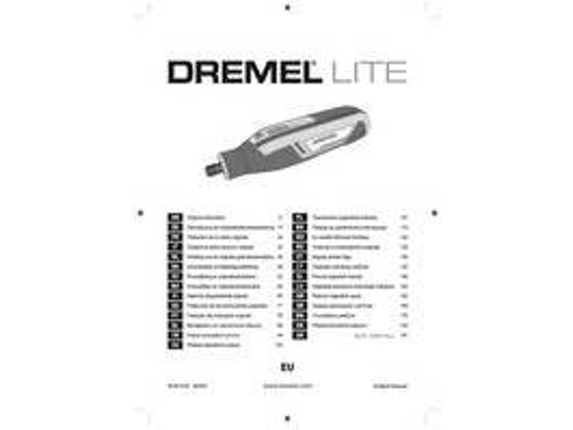 DREMEL F0137760JA 7760-15 - Multiherramienta de batería de litio de 3,6 V  con 15 accesorios