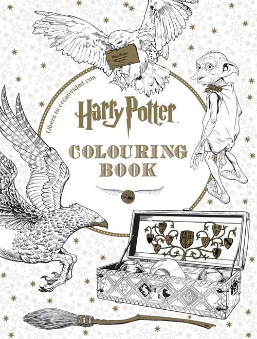 Harry Potter. Colouring book hobbies tapa blanda libro coloring de autores español