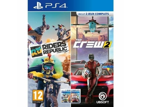 Juego electrónico de PlayStation 4 Ubisoft Riders Republic + The Crew 2 Compilación