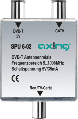 Axing Spu00602 Szu 1401 relé para antena con bloqueo cc 602