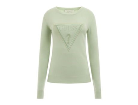 Camiseta GUESS (Mujer - Verde - M)