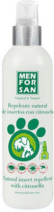 Menforsan Repelente Natural de insectos con citronela perros 500ml para