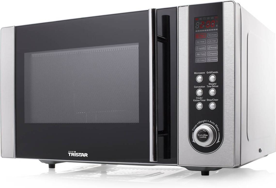 Microondas TRISTAR MW-2897 (23 L - Con Grill - Inox)