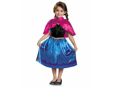 Disfraz para Niños Frozen Anna Travel Azul