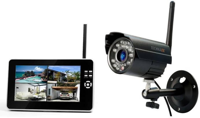 Kit Sistema de Vigilancia TECHNAXX Easy Security Camera Set TX-28