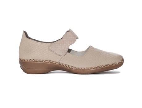 Zapatos de Mujer RIEKER Piel Beige (40)