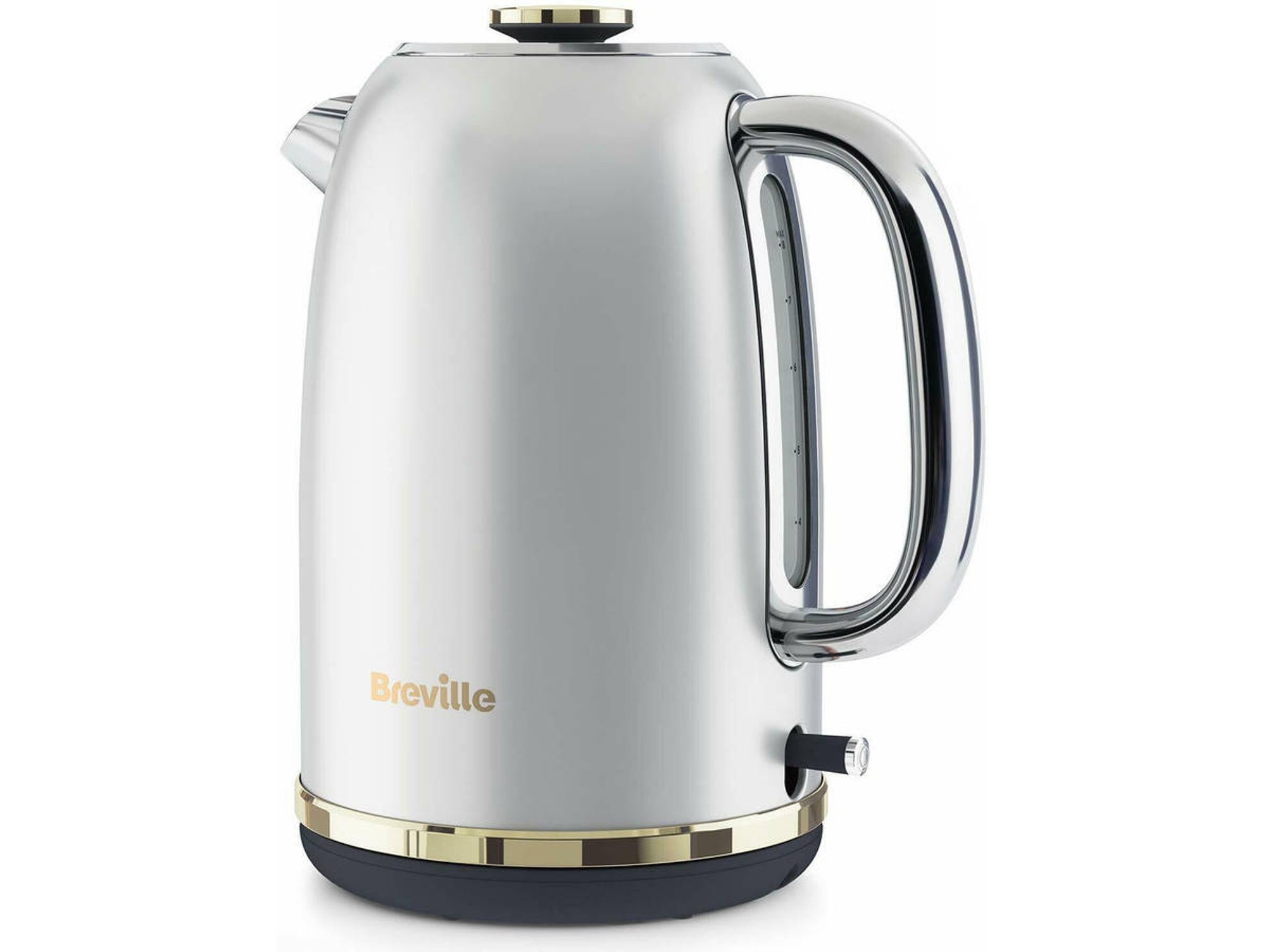 Breville Mostra Vkt147x hervidor eléctrico 2400w 1.7 8 tazas 2.4 kw color plateado moonshine silver con 2400 17 vtt147x01 1.7l