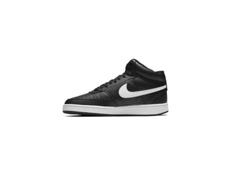 Zapatillas Deportivas NIKE Wmns Court Vision Mid Mujer (Negro - Cuero Natural -40)