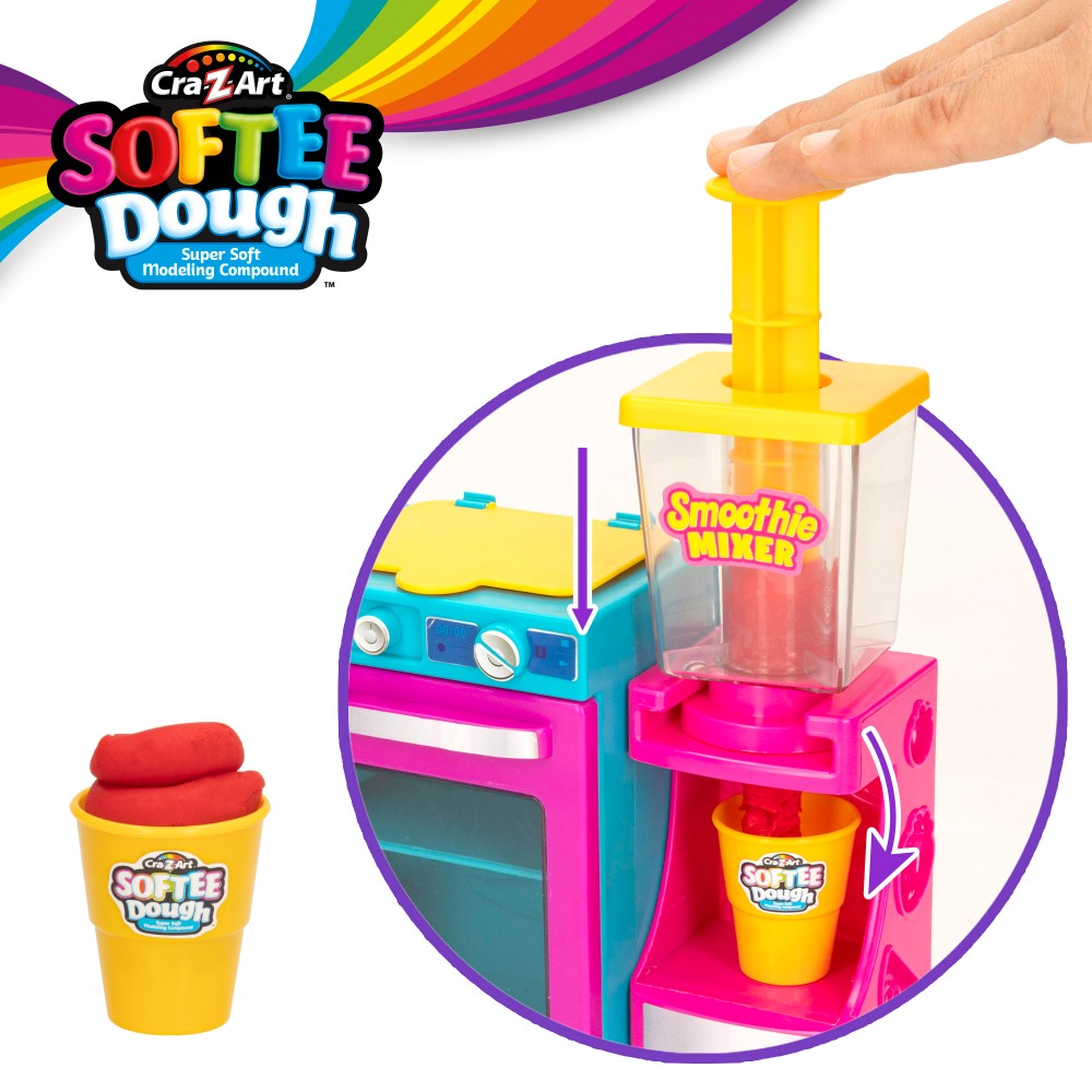 Juego de plastilina c/Food truck moldes y accesorios Cra-Z-Art CRA-Z-ART