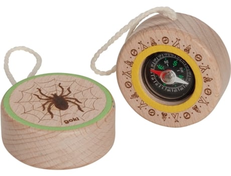 Jogo de Mesa GOKI Spider Wooden Compass (3 Anos)