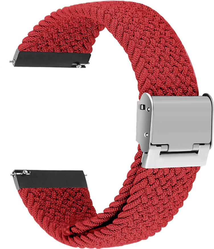 Correa ANTIIMPACTO Trenzada Ajustable para Amazfit GTR 2 Rojo