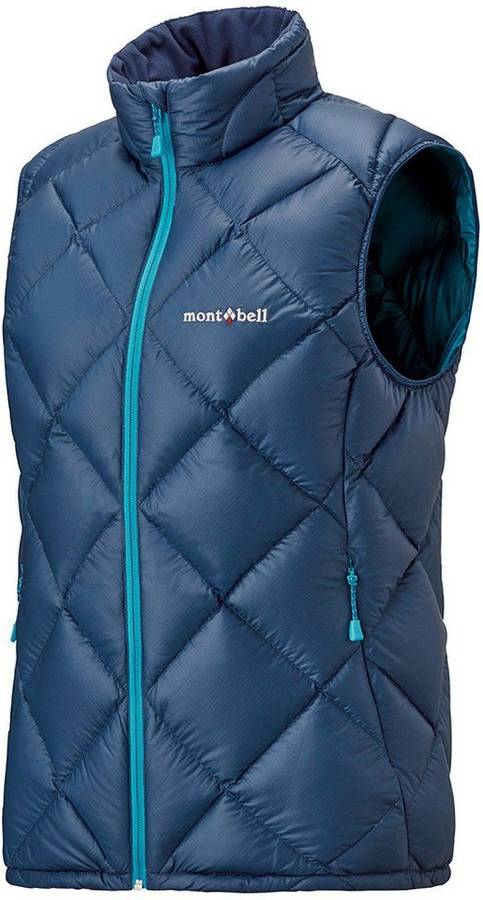 Alpine Light Don vest chaleco mujer colete para montbell down azul esquí