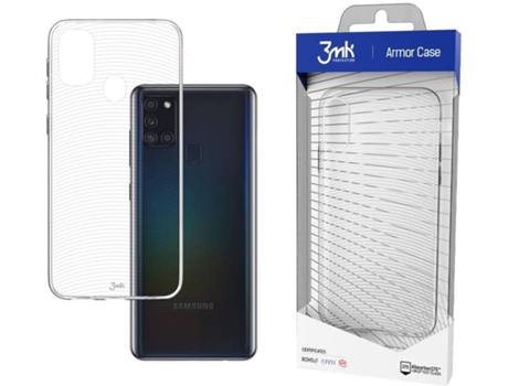 Funda Samsung Galaxy A21S 3MK Anti-Choque (Transparente)