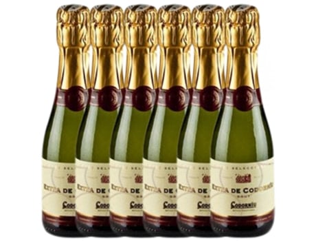 Espumante CODORNÍU Codorníu Extra Brut Cava Reserva (0.2 L - 6 unidades)