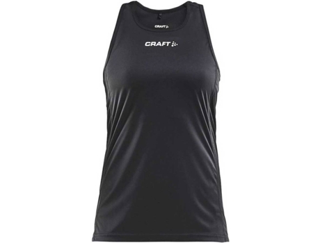 Camiseta de Mujer para Fitness CRAFT Rush Negro (XS)