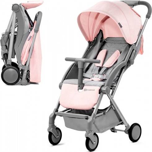 Kinderkraft Silla De paseo pilot carrito plegable transportable rosa modelo bebé individual